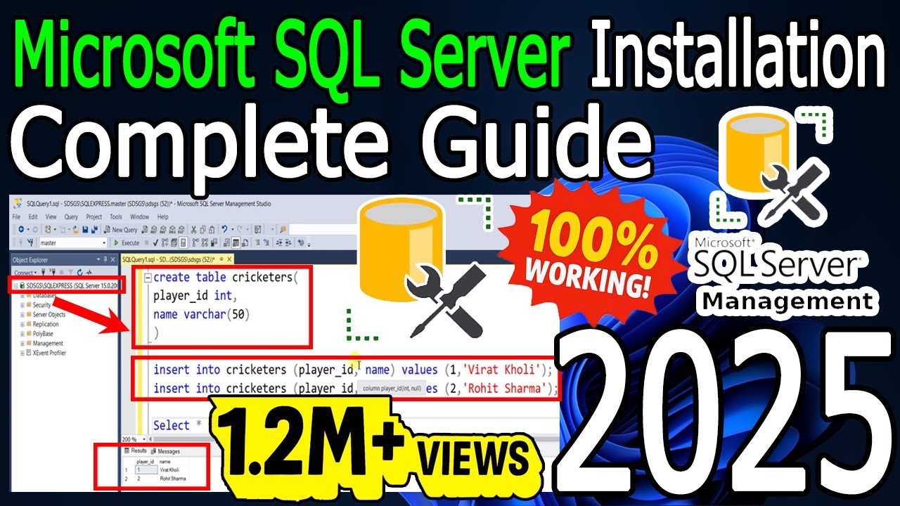 Install SQL Server & SSMS on Windows 10/11 (2023 Guide)