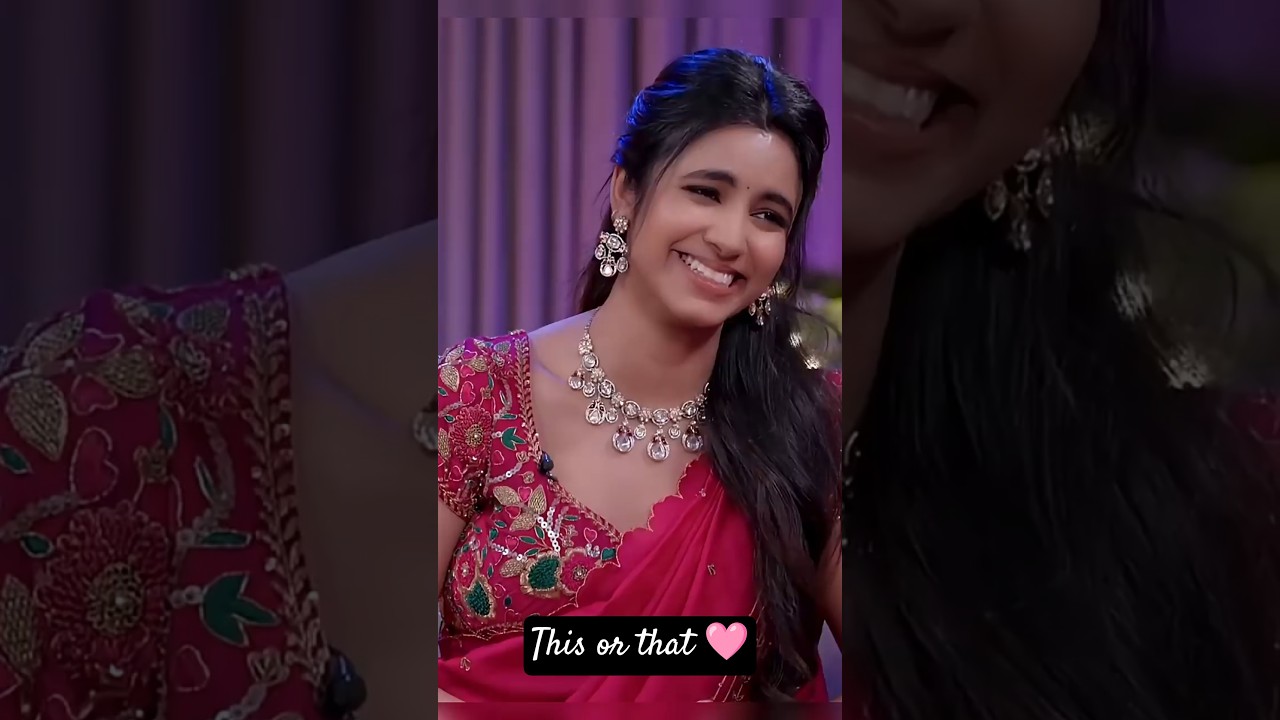 This or That ❓ with Shivani Nagaram | Telugu Podcasts