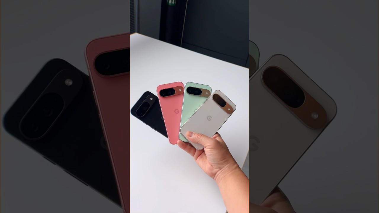 Google Pixel 9 ALL Colors Hands On!
