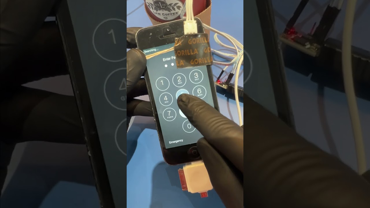 Brute Force Attack on an iPhone 5