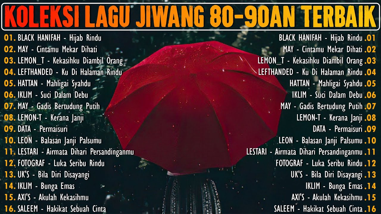 Lagu Slow Rock Malaysia 90an yang Menyentuh Hati ๐ถ