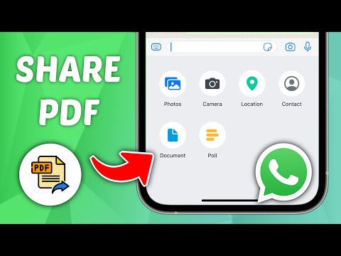 How to Send PDF on WhatsApp - Share PDF in WhatsApp (iPhone & Android)