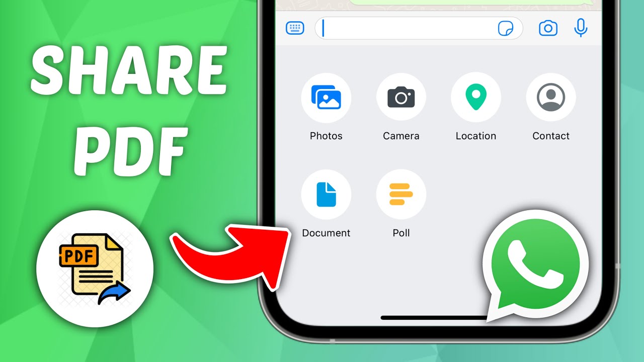 Easily Share PDFs on WhatsApp: Quick Guide for iPhone & Android 📱