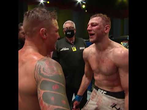 Dustin Poirier and Dan Hooker were FIRED UP đ