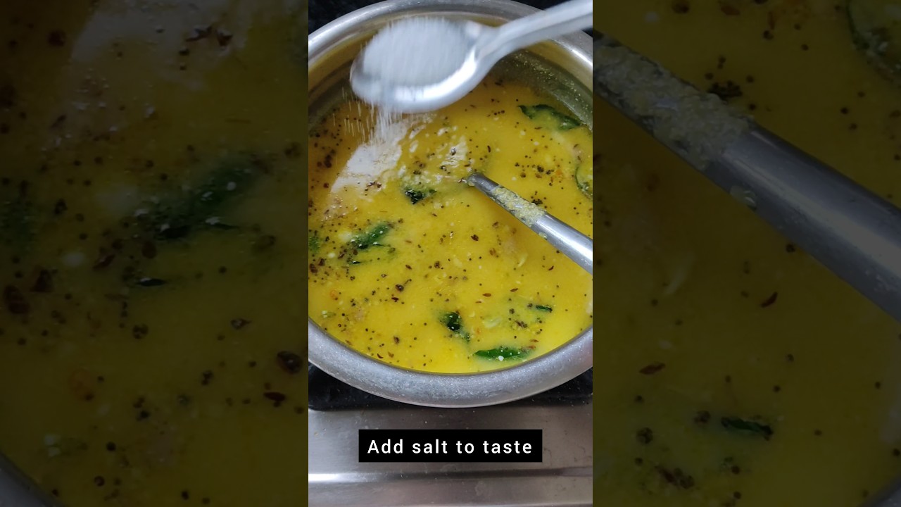 Quick & Delicious Besan Kadhi in Just 5 Minutes! ๐ฒ