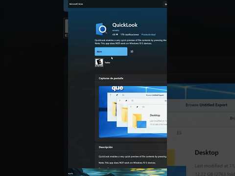 Aplicaciones que si deberías tener en tu computadora parte 3 Quicklook #shorts
