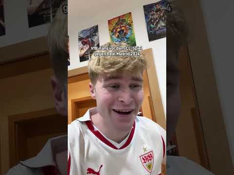 VfB-Fans vor dem CL-Spiel gegen Real Madrid #VfB #Stuttgart #Fussball #Bundesliga