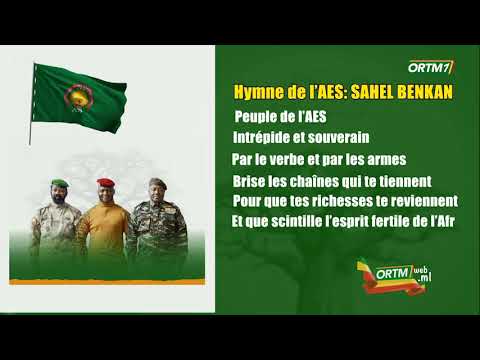 AES_Actu | Présentation du " Sahel Benkan " l'hymne de l’AES