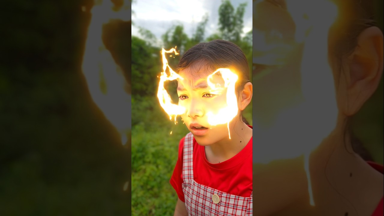 Heartwarming Rescue: Kind Angel Saves Blind Girl from Bullying ❤️✨ | JJaiPan #Shorts