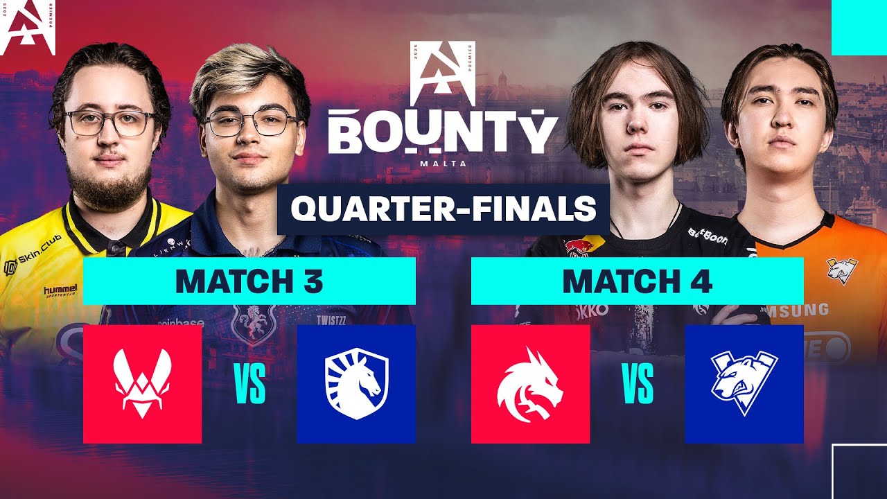 BLAST Premier Bounty S2 QF Day 2: Vitality & Spirit Live