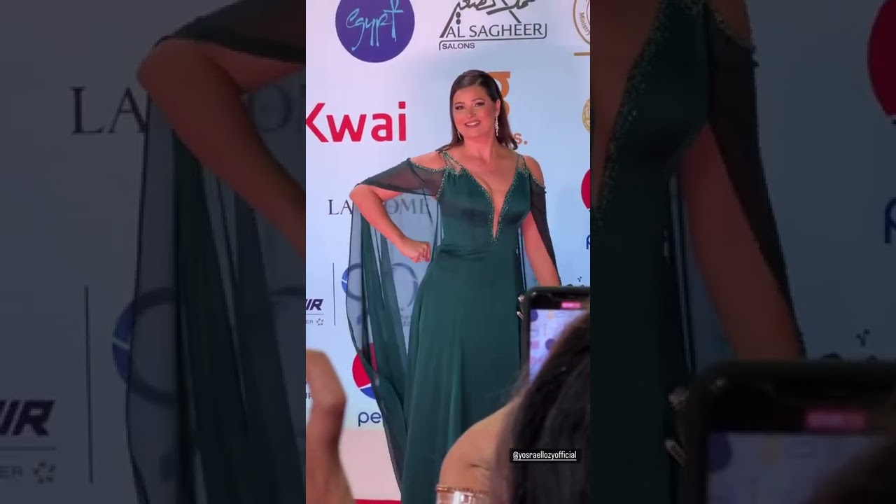 يسرا اللوزي تتألق في حفل ختام مهرجان القاهرة السينمائي 2022 ✨