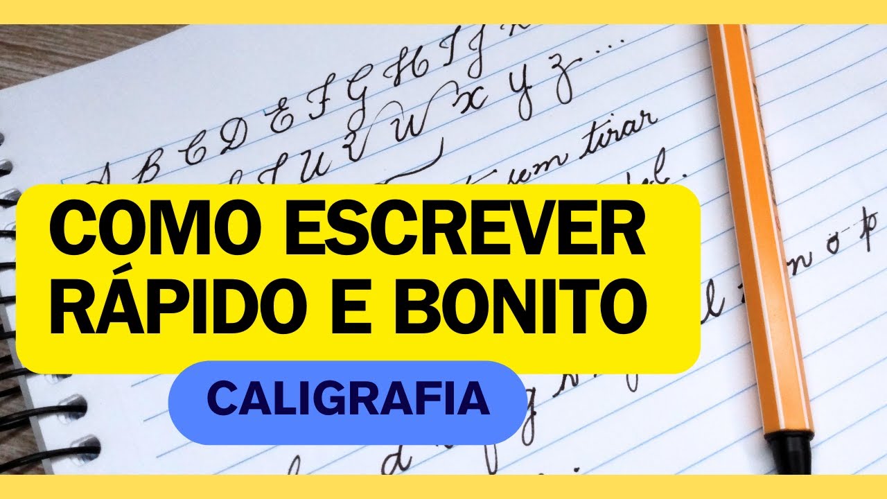 Dicas para Escrever Rápido e Bonito ✍️