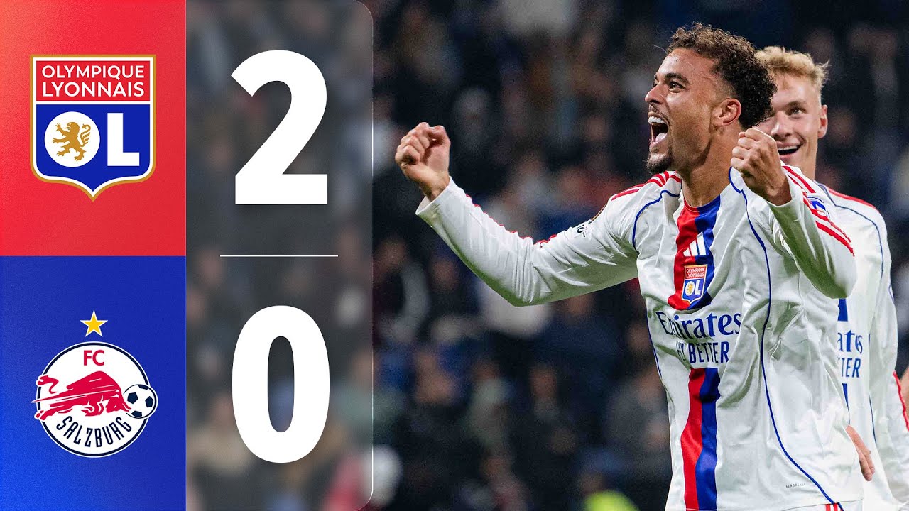OL Secures Second Win in Europa League with 2-0 Victory over Salzbourg ⚽
