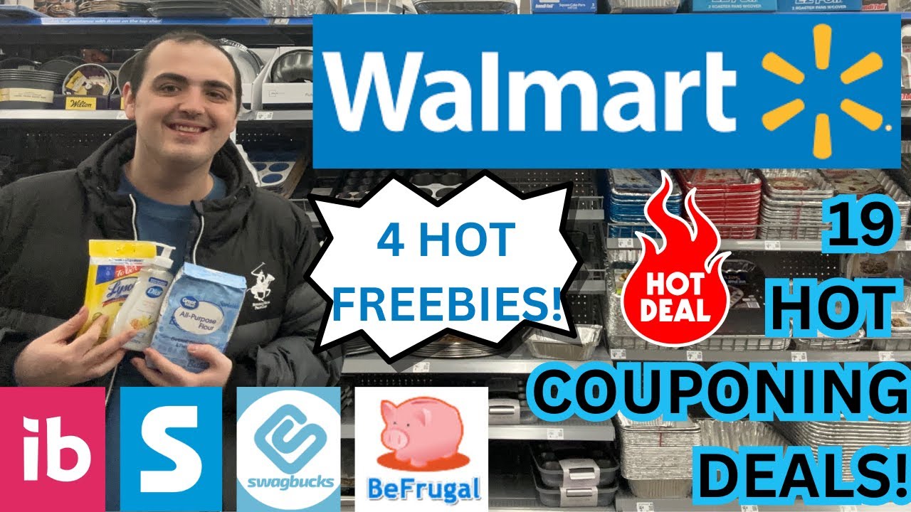 4 Hot Walmart Coupons & Freebies! 🎉