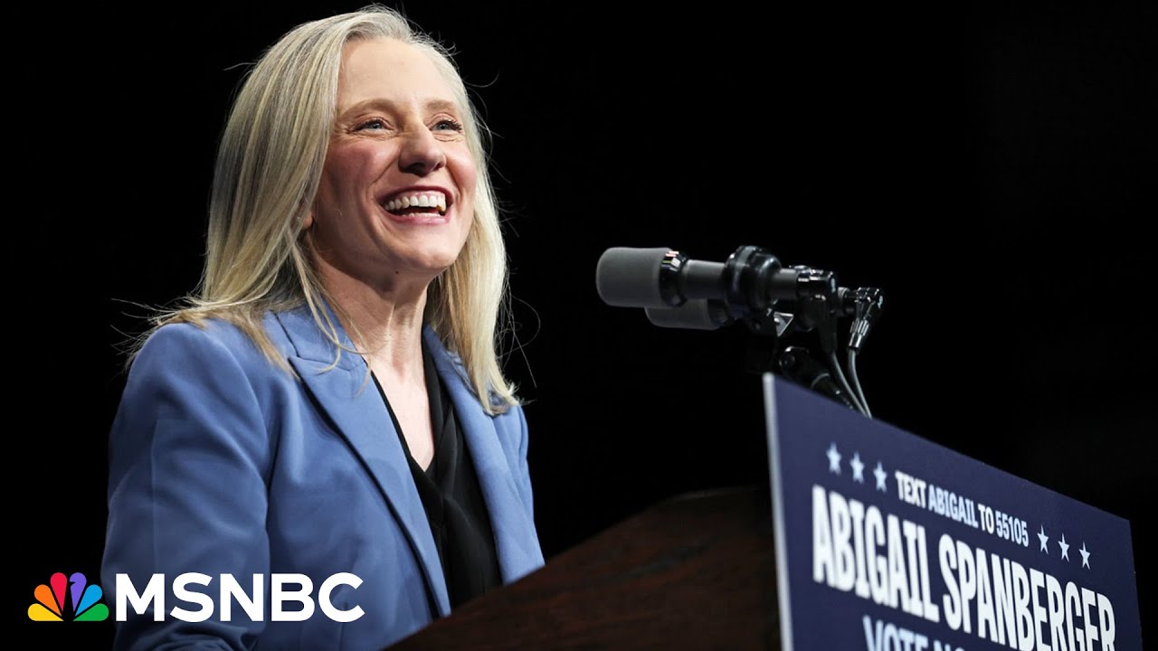 Spanberger Celebrates Virginia Governor Win 🎉
