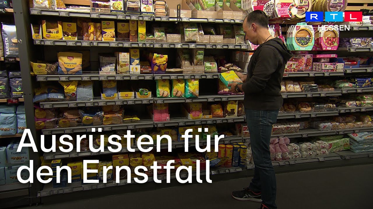 Wichtige Lebensmittel für den Katastrophenfall 🧰