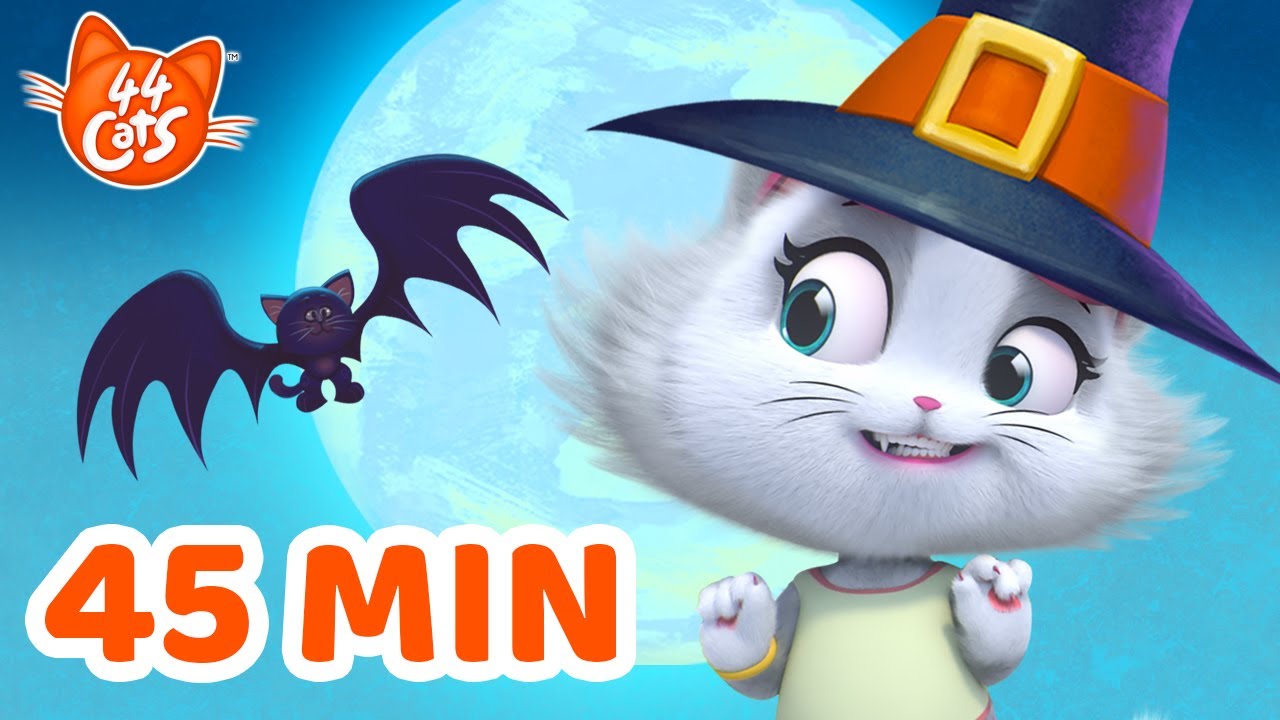 44 Cats 👻 Halloween Tales: Little Ghosts and Spooky Mysteries! | Full Episodes