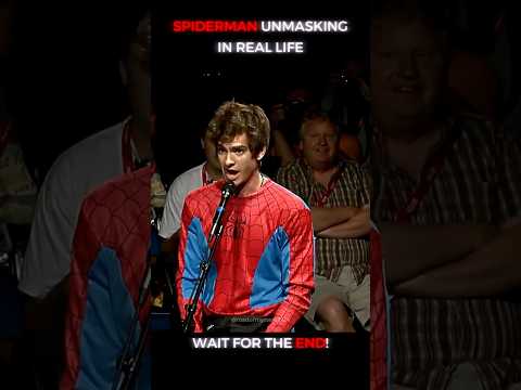 Spiderman identity reveal in movies vs real life #marvel #spiderman #shorts #viralvideo