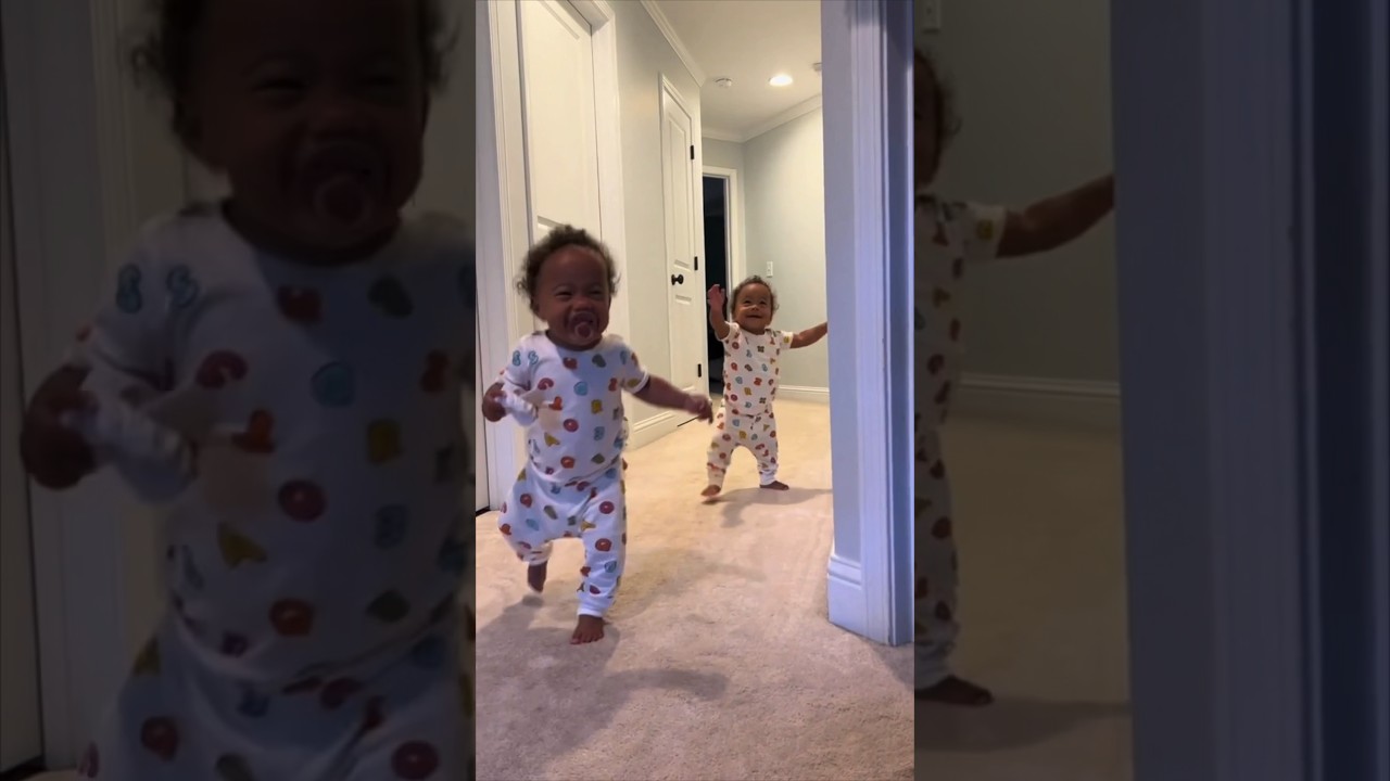 Dad Races His Triplet Babies Each Morning π