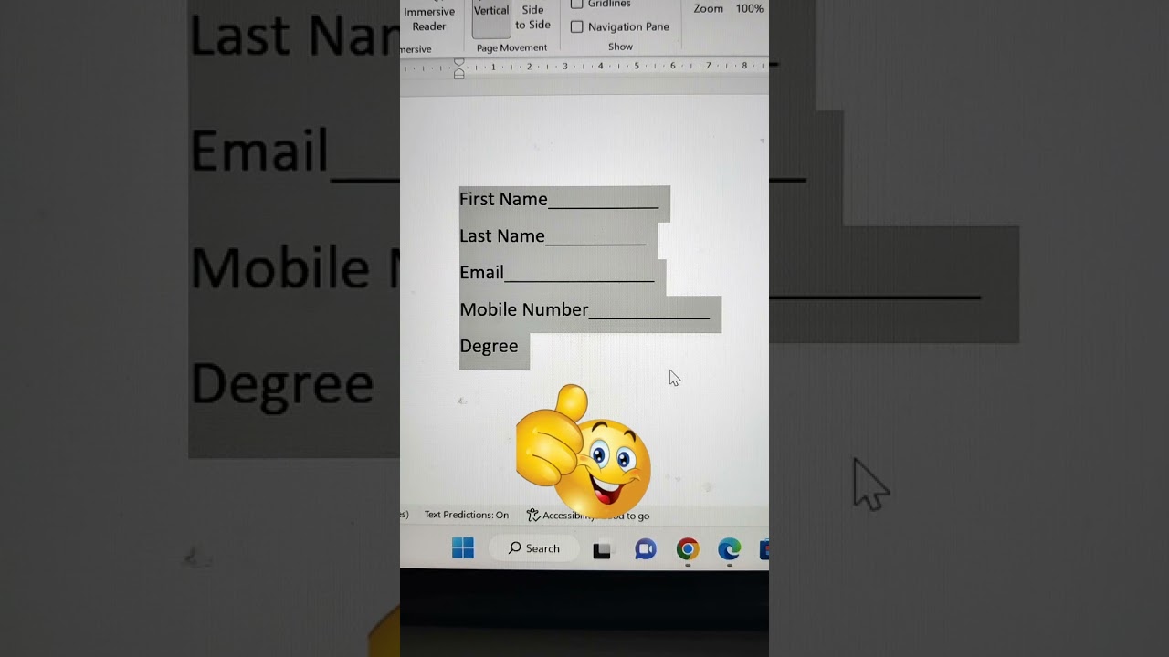 Unlock a Quick MS Word Trick to Save Time ⏱️ | Must-Know Tips!