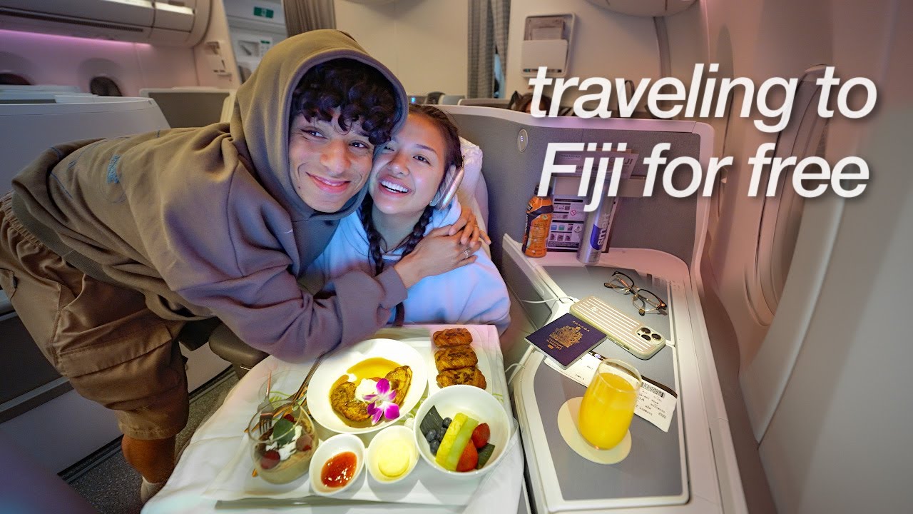 First Class Fiji Trip with a Special Guest ✈️