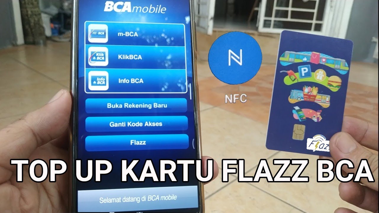Top Up Flazz BCA via NFC di HP Android 📱