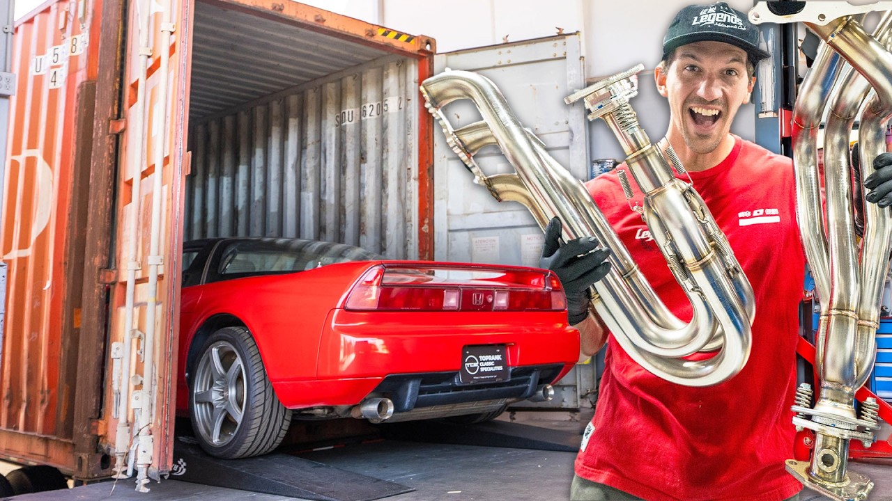 Epic First Start of Fully Built NSX with Supercharger & JDM Exhaust! 🚗🔥