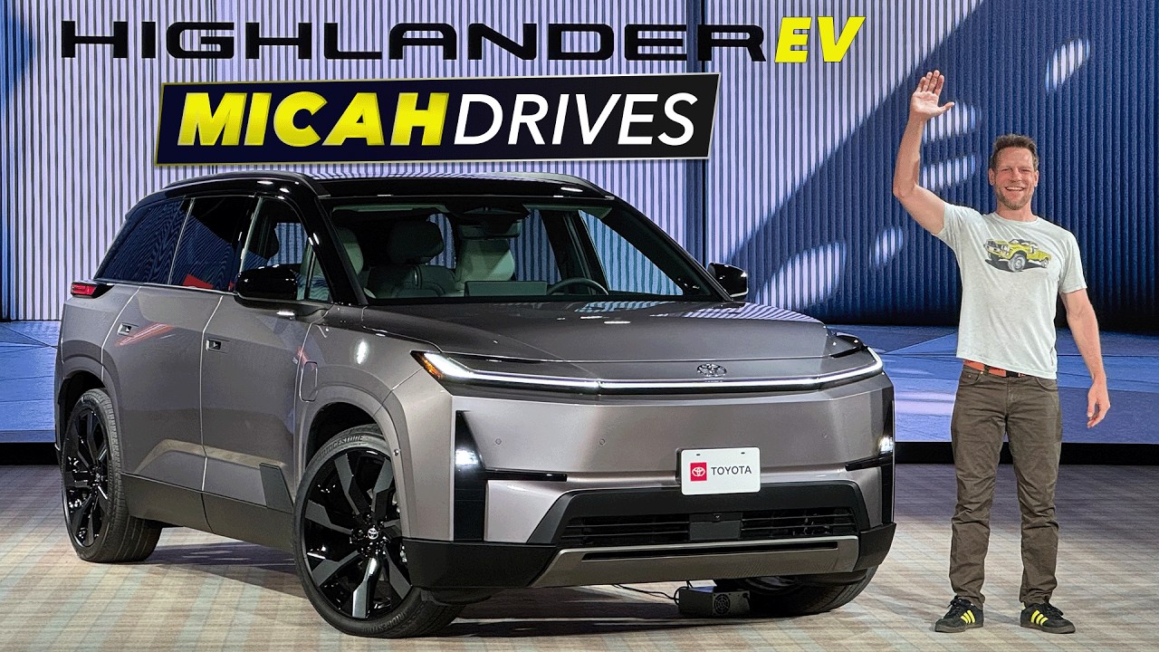 2027 Toyota Highlander Unveiled: Fully Electric SUV ⚡