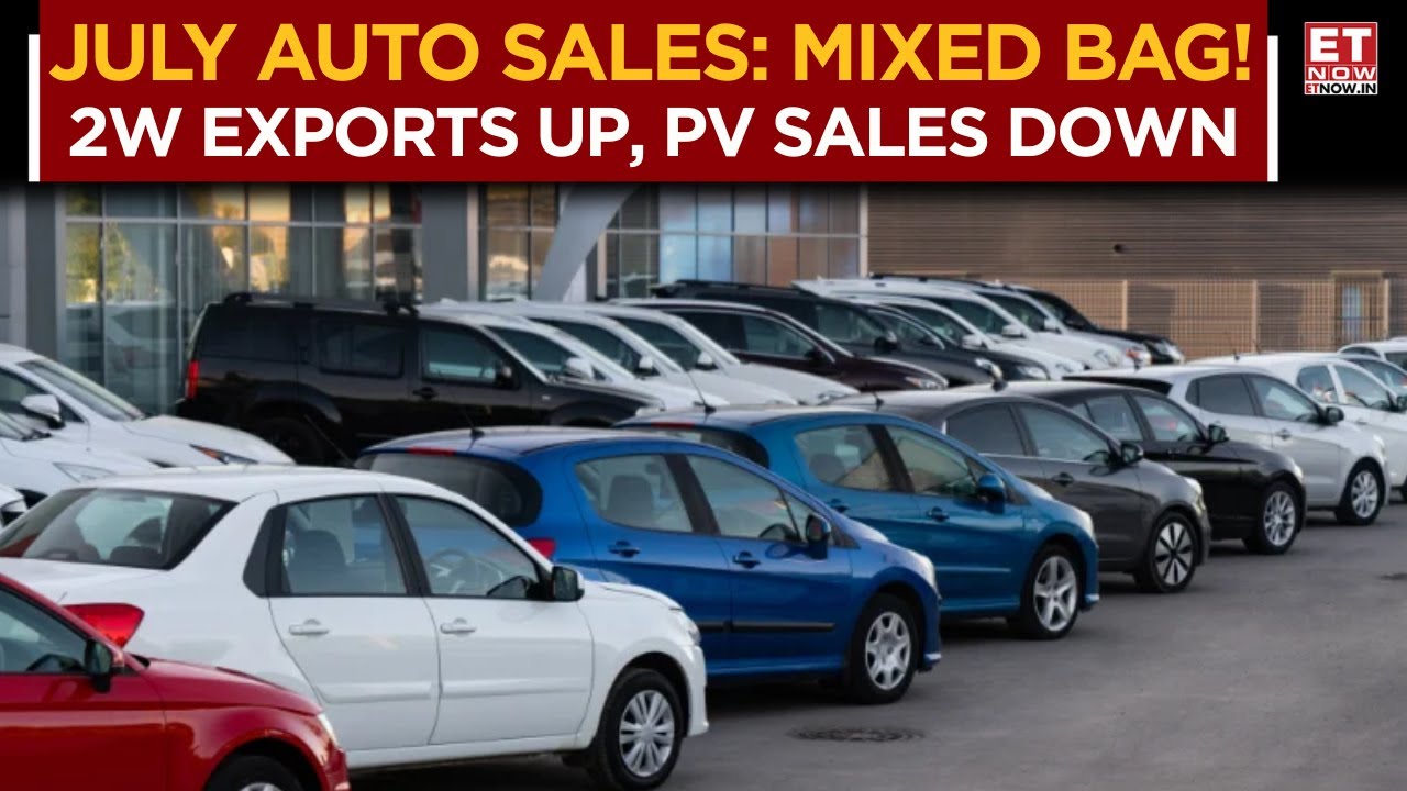 July Auto Sales: Mixed Trends in 2W & PV 🚗