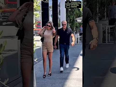 Dolph Lundgren with his wife going to a restaurant for Lunch ♥️😍 #dolphlundgren #antesedepois