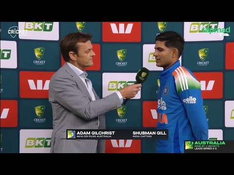 Shubman Gill Post Match Presentation after India vs Australia 2nd ODI 2025