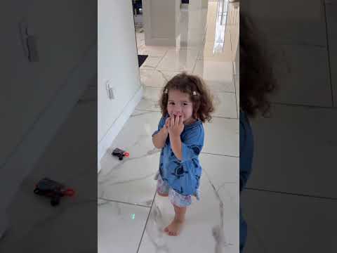 Dad hides from daughter then this happens #shorts