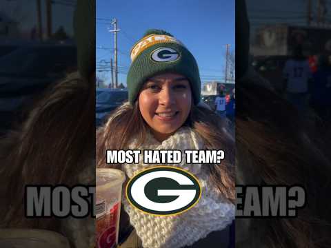 What team do Green Bay Packers fans HATE MOST??? #packers #bears #cowboys #nfl #shorts