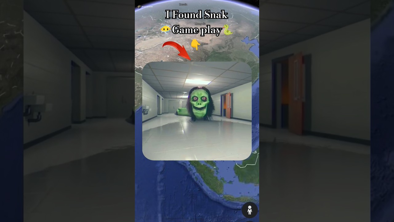 Incredible Giant Snake Game Hidden on Google Maps & Earth! 🐍