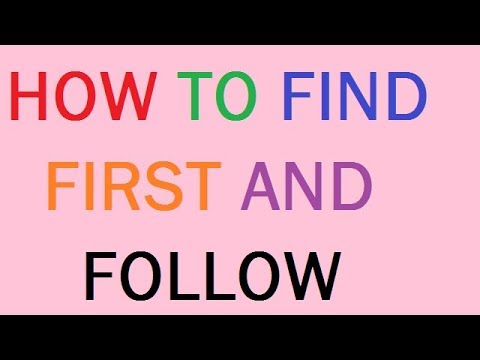 How to Calculate First and Follow | Compiler Design