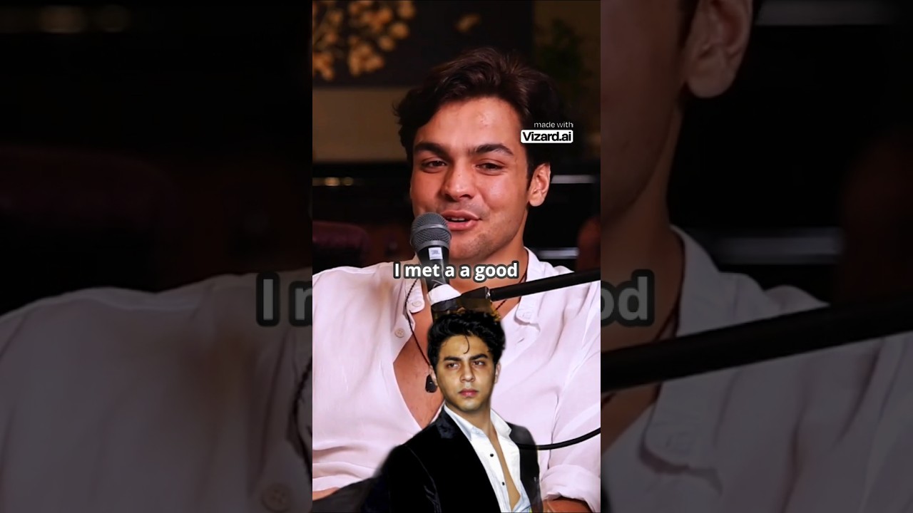 Ashish Meets Aryan Khan & SRK ❤️