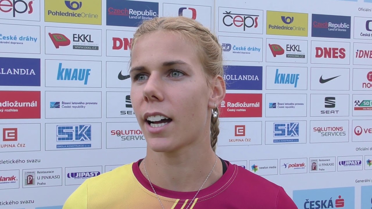 Nikola Ogrodníková na MČR 2018 v hodu oštěpem 🏆