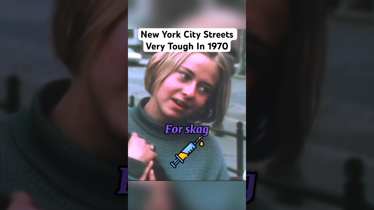 New York City Streets in 1970: A Tough Era