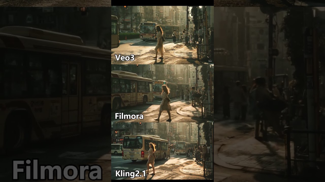 AI Image to Video Test: Kling, Filmora & Google's Veo 3 🎥