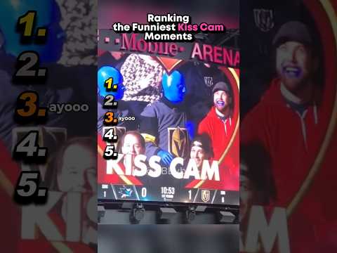Ranking the Funniest Kiss Cam Moments #shorts