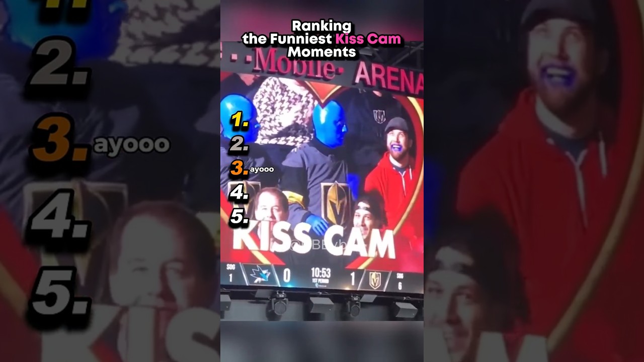 Top 10 Funniest Kiss Cam Moments 😂 | Must-See Highlights #shorts
