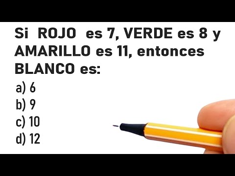 5 PREGUNTAS DE RAZONAMIENTO LÓGICO - Nivel 1 - Profesor Bruno Colmenares