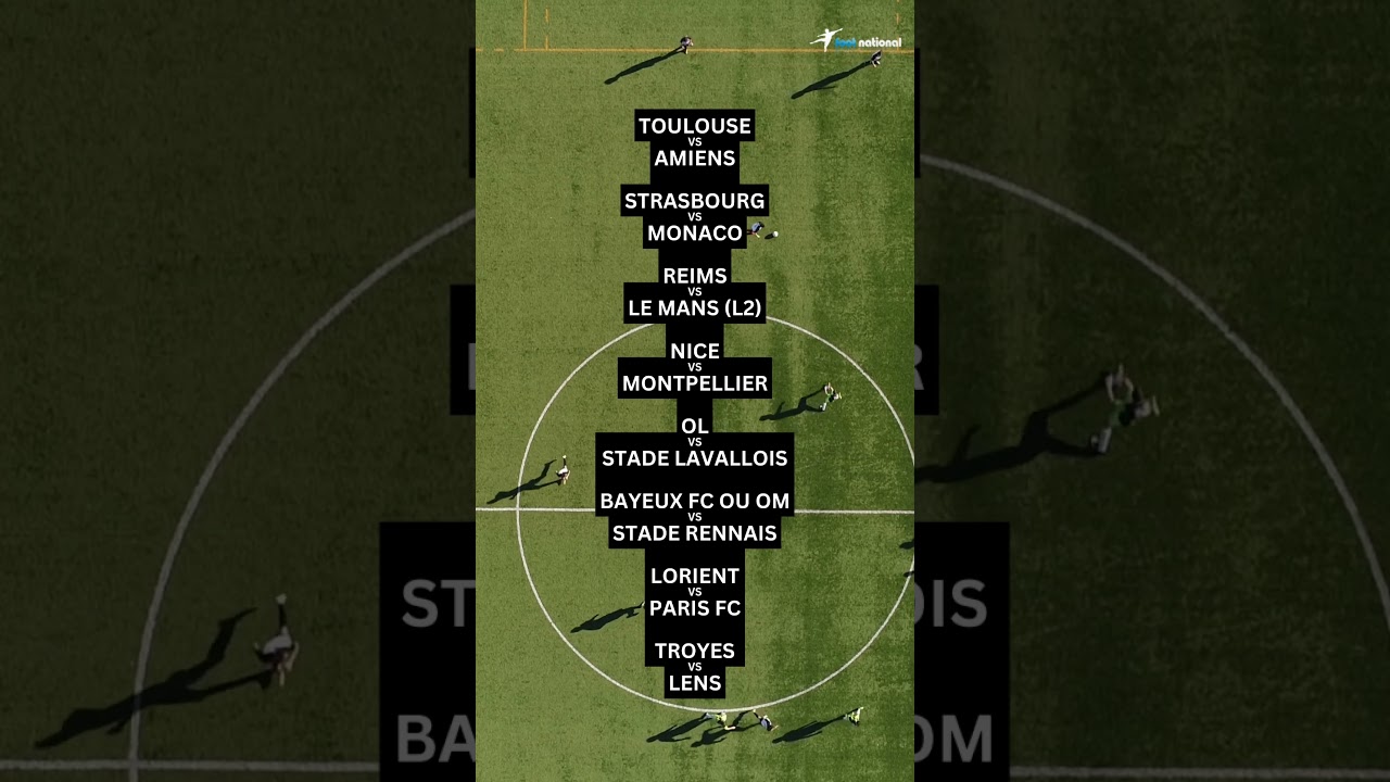 Coupe de France Huitièmes de Finale 🏆
