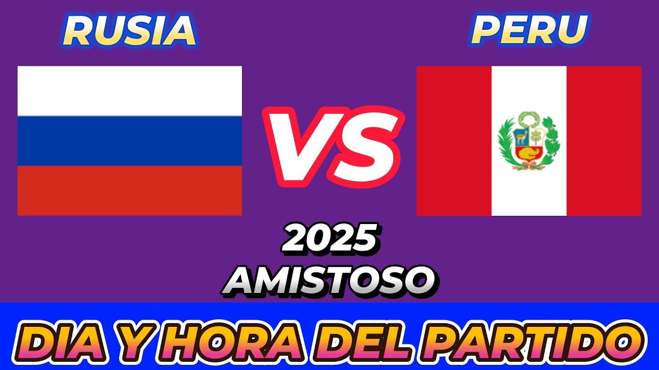 ¿Cuándo y a qué hora juegan Rusia vs Perú? Calendario y horarios por países ⚽