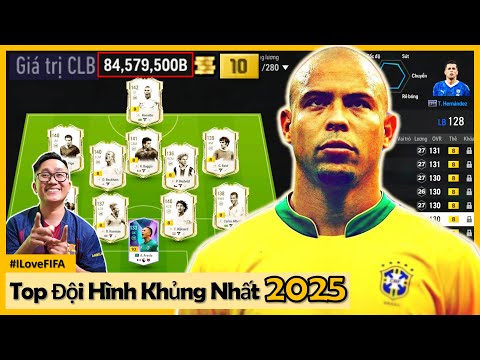 Choáng Váng Top Đội Hình Khủng Nhất FC Online 2025: 85.000.000 Tỷ GTĐH Với RÔ BÉO & GULLIT BDO +8
