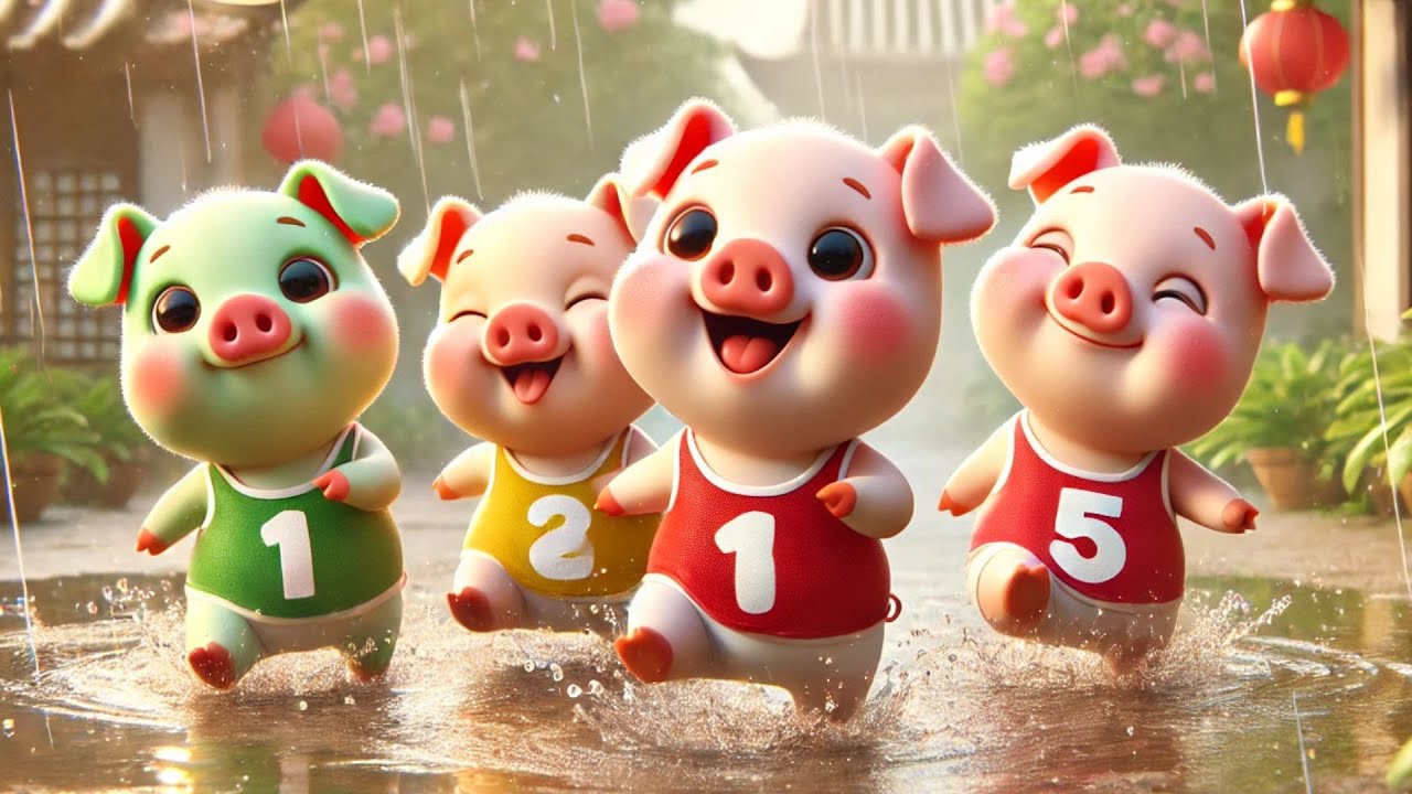 Con Lợn Éc - Nhạc Thiếu Nhi 4K 🐷 Vui Nhộn Đáng Yêu