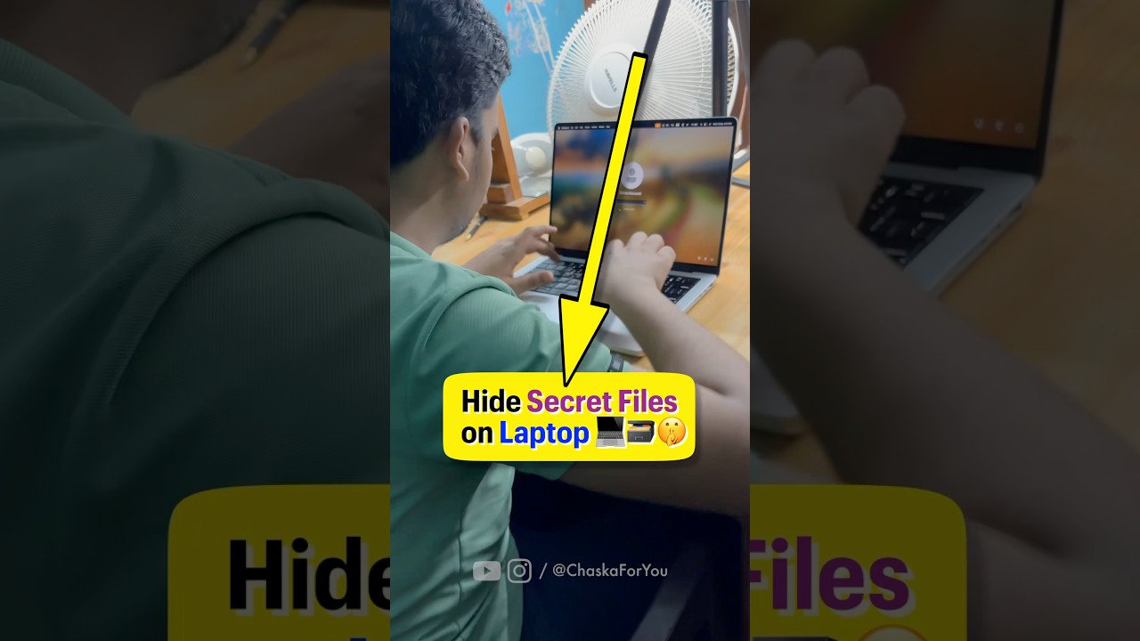 Laptop में Files को आसानी से Hide और Unhide करने का आसान तरीका! 🚀