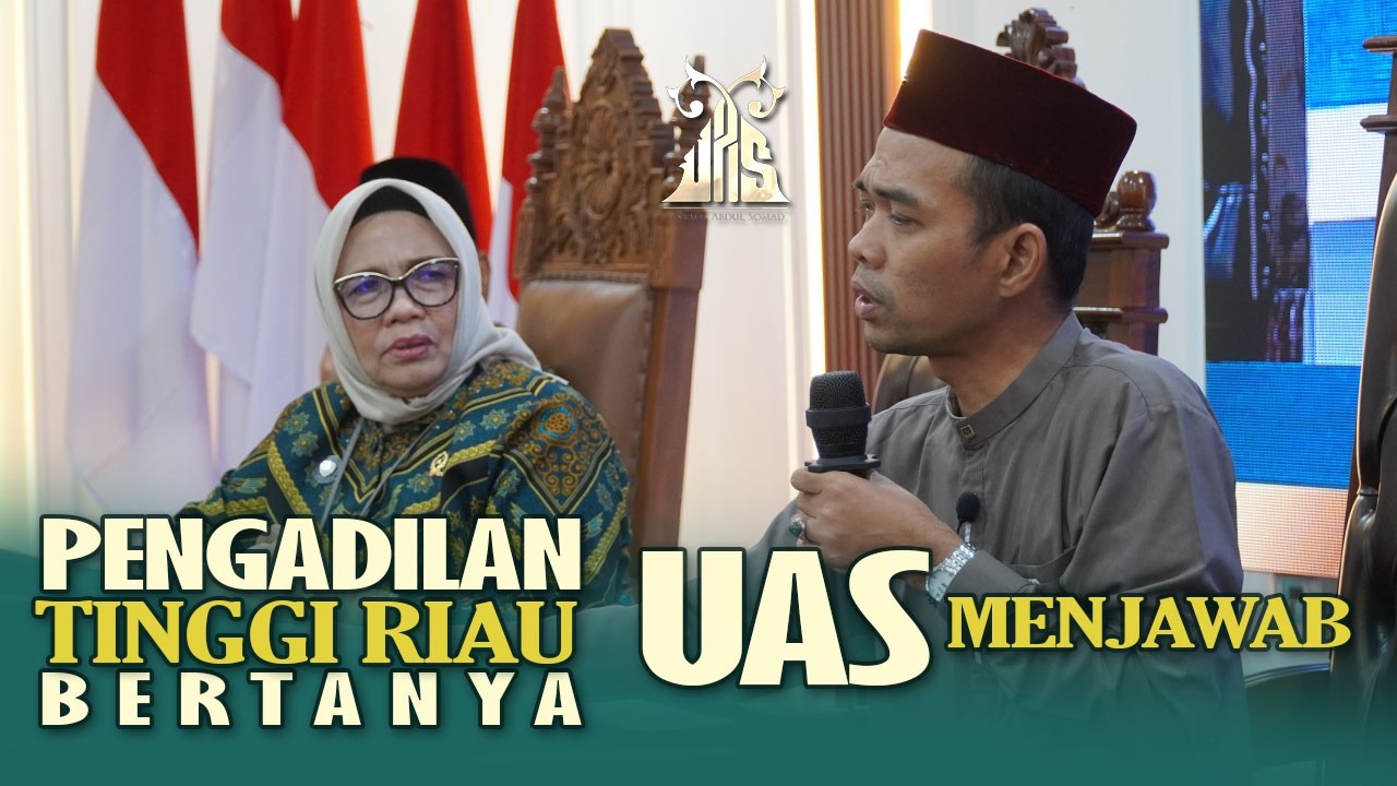Ustadz Abdul Somad: UAS & Wakaf untuk Pesantren 📖