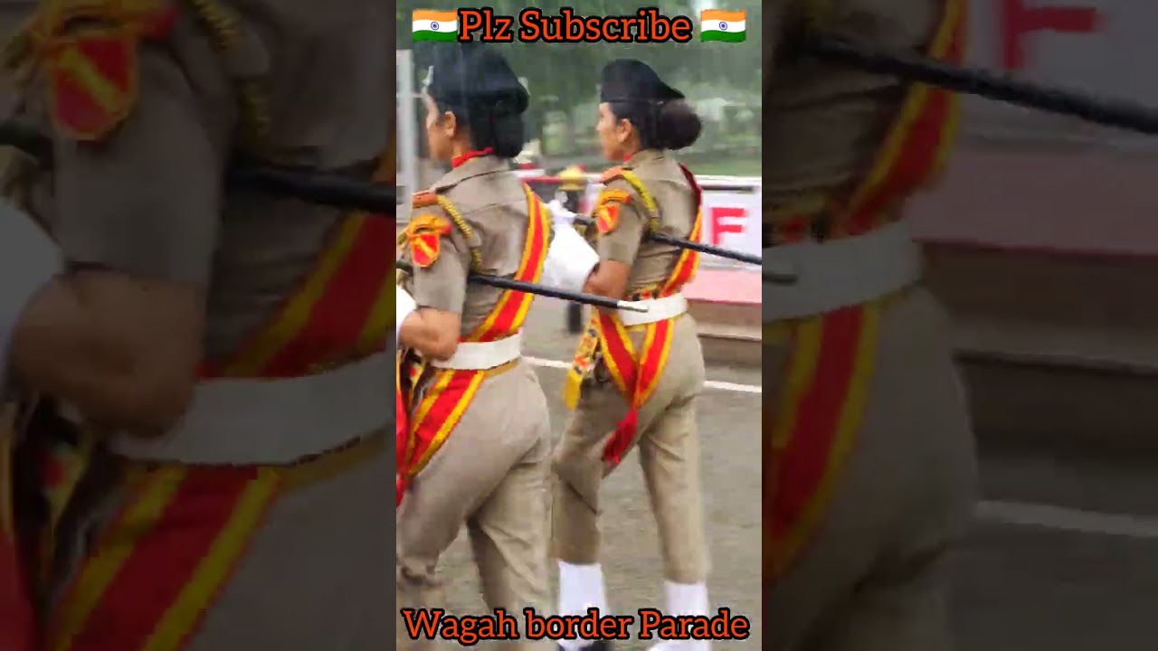 Wagah Attari Border Women's Parade ๐ฎ๐ณ