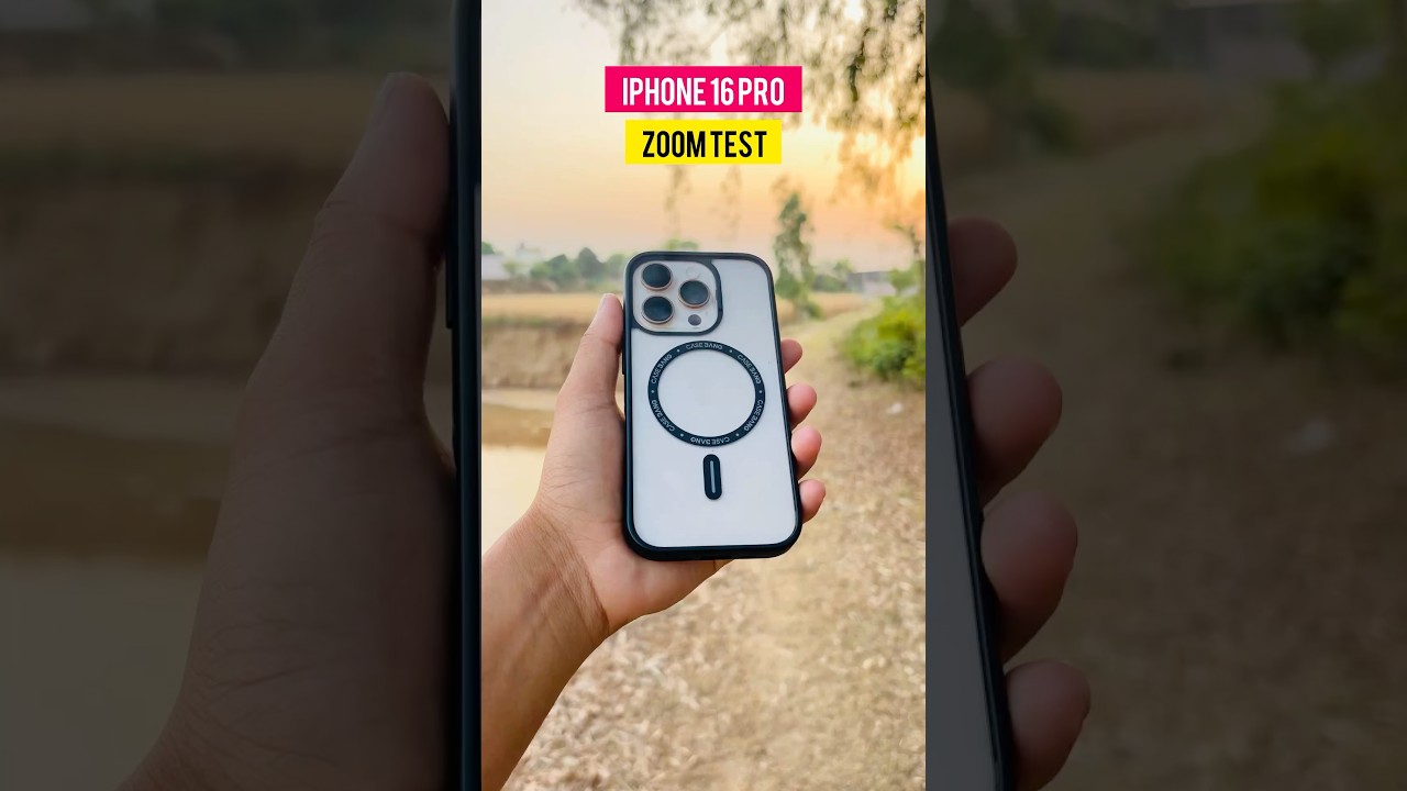 iPhone 16 pro zoom test 🔥